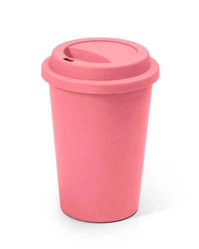 Copos Rosas Biodegradáveis Personalizados