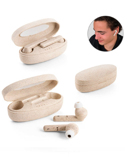 Brindes Personalizados - Fone com Microfone Wireless Personalizado