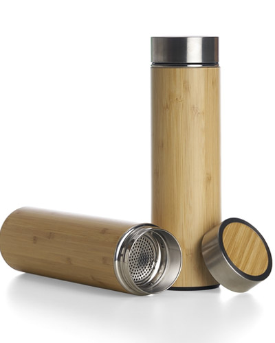 Brindes Personalizados - Garrafa Bambu Térmica Personalizada
