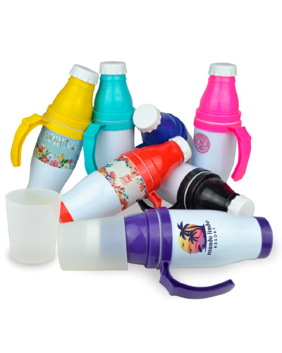 Brindes Personalizados - Garrafa de Polimero Semi Termica Personalida
