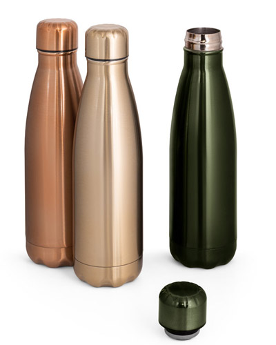 Brindes Personalizados - Garrafa em Aco inox 510 ml Personalizada