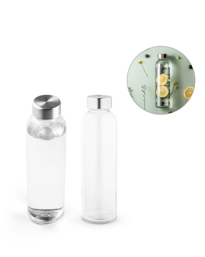 Garrafa em Vidro Personalizada