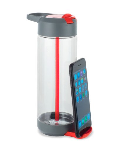 Garrafa Squeeze com Porta Celular para Brindes