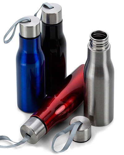 Brindes Personalizados - Garrafa Squeeze de Metal Personalizada