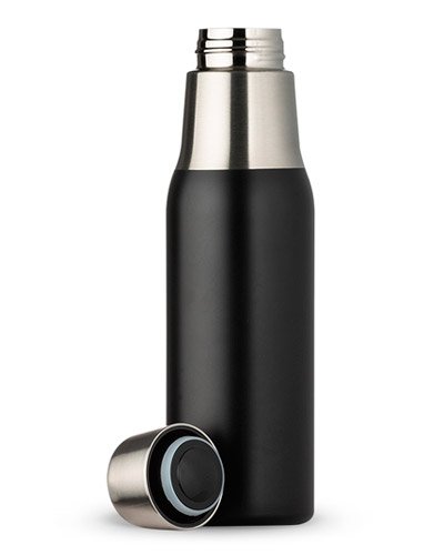 Garrafa Térmica Personalizada Preto Fosco
