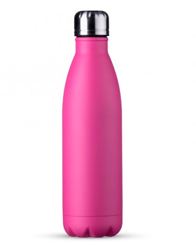 Garrafa Térmica Rosa Personalizada