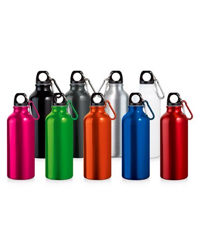 Brindes Personalizados - Garrafas de Aluminio Decoradas