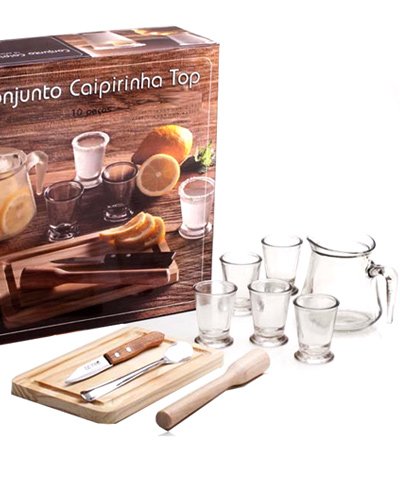 Kit Caipirinha Personalizado 10 peças