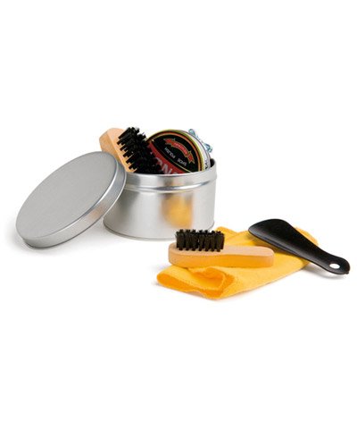 Brindes Personalizados - Kit caixa de Engraxar e Polimento de Sapato Personalizado