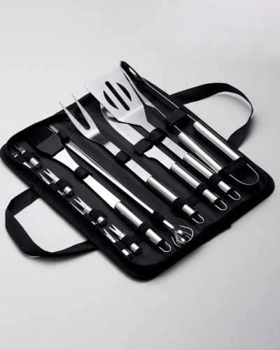 Kit Churrasco Personalizado com 17 Pecas