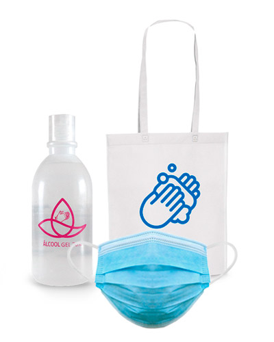Brindes Personalizados - Kit Covid-19 para Brindes