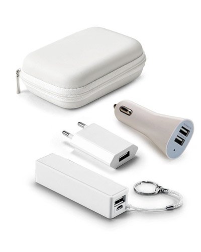 Brindes Personalizados - Kit de Carregadores Promocionais