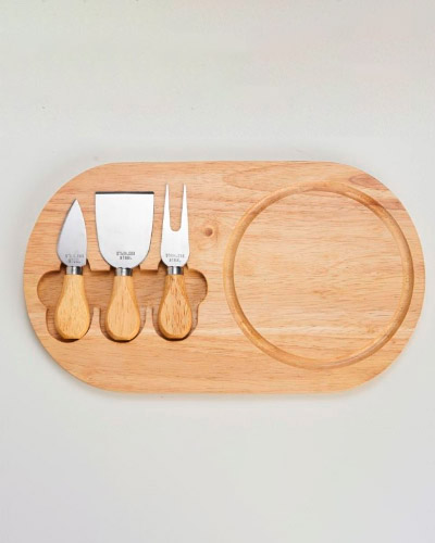 Brindes Personalizados - Kit Facas de Queijo Personalizado