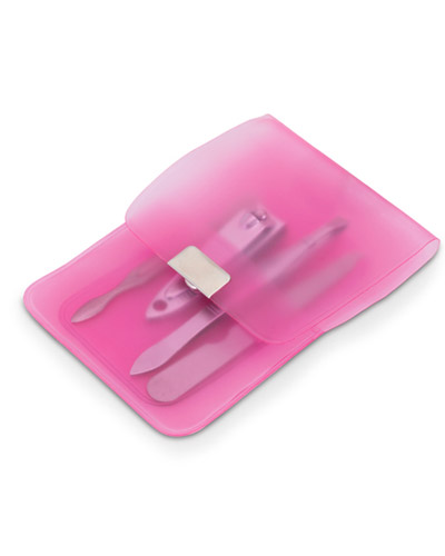 Kit Manicure Rosa Personalizado