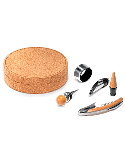 Kit Vinho com 5 peças para presente