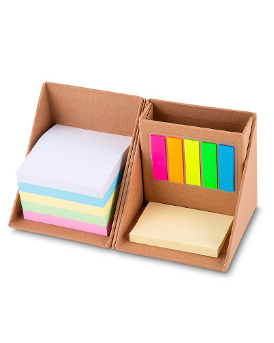 Brindes Personalizados - Mini Caderno em Cubo Personalizado Para Brinde