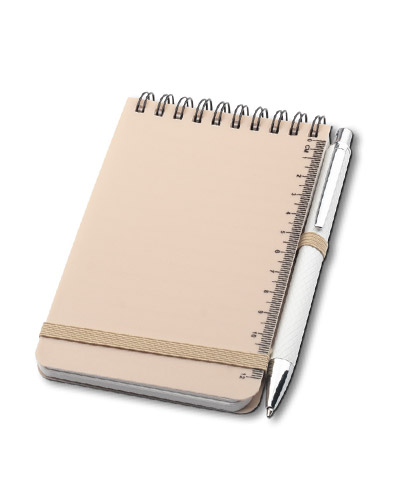 Brindes Personalizados - Mini Caderno Reciclavel Personalizado