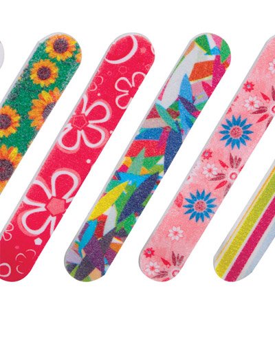 Mini Lixa de Unha Decorada