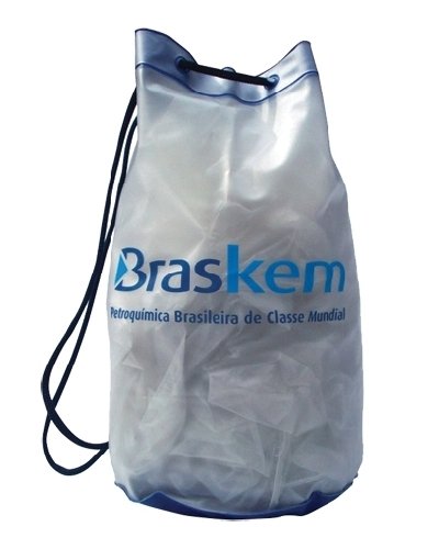 Mochila Saco em PVC Personalizada