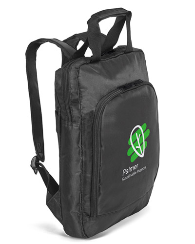 MOCHILA SLIM COM PORTA DIVISORIA PARA NOTEBOOK PERSONALIZADA