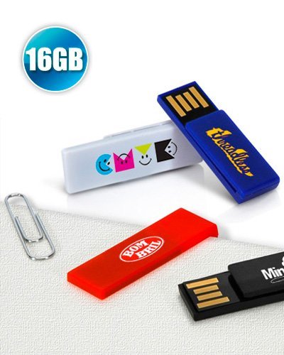 Brindes Personalizados - Pen drive 16GB Clip para Brindes