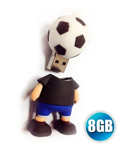 Brindes Personalizados - Pen drive 3D 8GB Customizado em Borracha