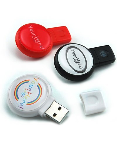 Pen Drive 4GB Redondo Personalizado