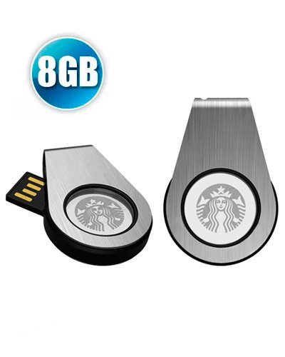 Pen Drive 8GB Personalizado Giratório