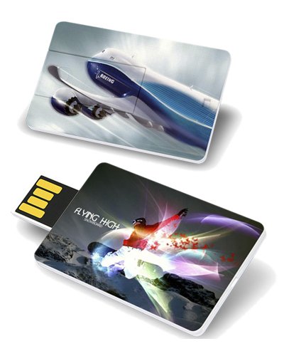 PEN DRIVE EM FORMATO DE CARTAO PERSONALIZADO