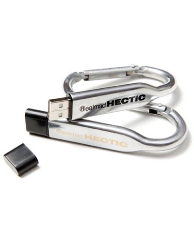Brindes Personalizados - Pen drive Promocional Mosquetão