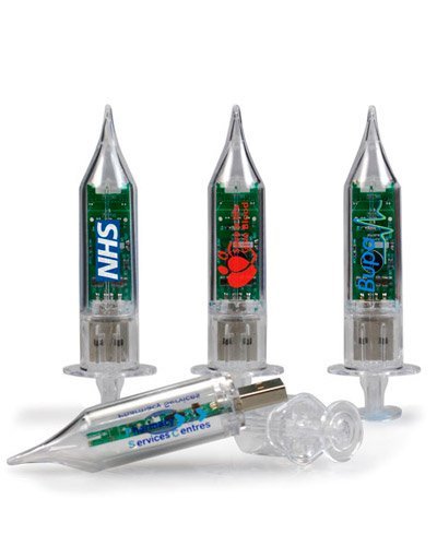 Brindes Personalizados - Pen drive Promocional Seringa