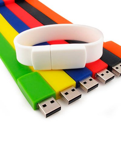 Brindes Personalizados - Pen Drive Pulseira Promocional