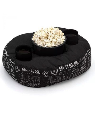 Porta Balde de Pipoca e copo Personalizado