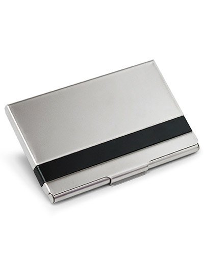 Porta Cartão de Visita Aluminio para Brindes