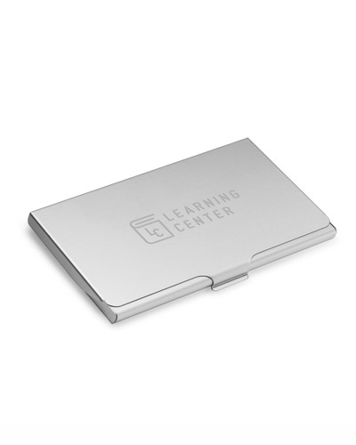 Brindes Personalizados - Porta Cartoes de Aluminio Personalizado para Brindes