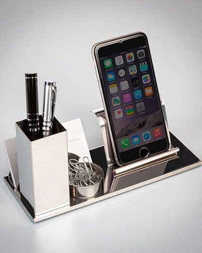 Porta Clips Personalizado com Porta Caneta