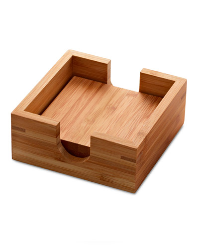 Porta Copos de Bambu Personalizados