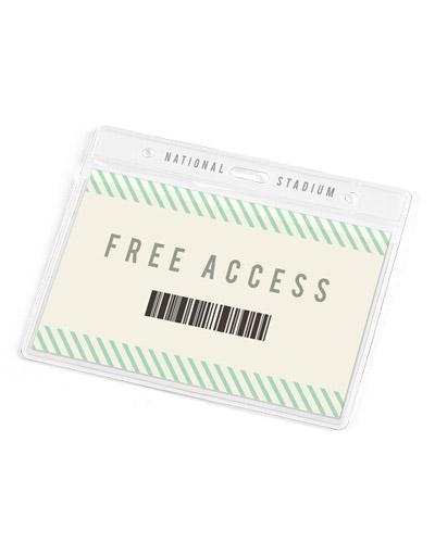 Brindes Personalizados - Porta Cracha em PVC para Brindes