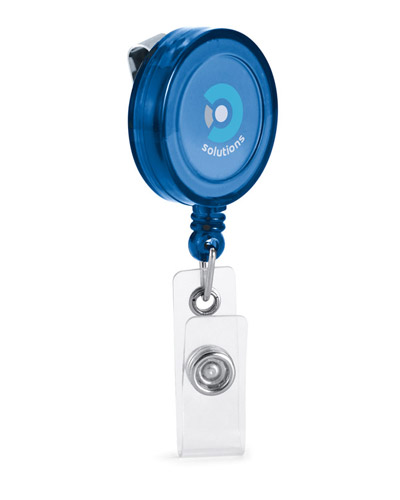 Porta Crachá Retratil Para Brindes Personalizado