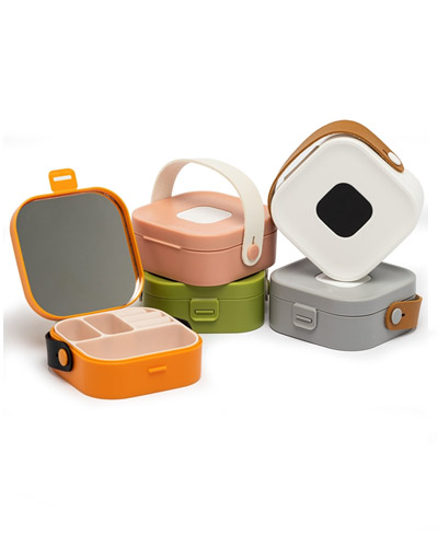 PORTA JOIAS EM COURO SINTETICO PERSONALIZADO