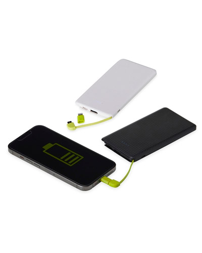 Brindes Personalizados - Power Bank 5.000mAh Personalizado Para Brinde