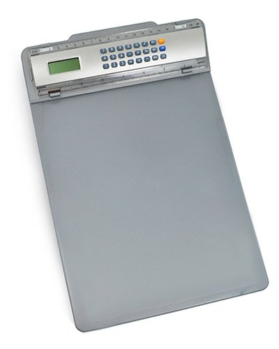 Prancheta com Calculadora Personalizada