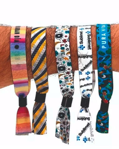 Brindes Personalizados - Pulseira de Festa Personalizada