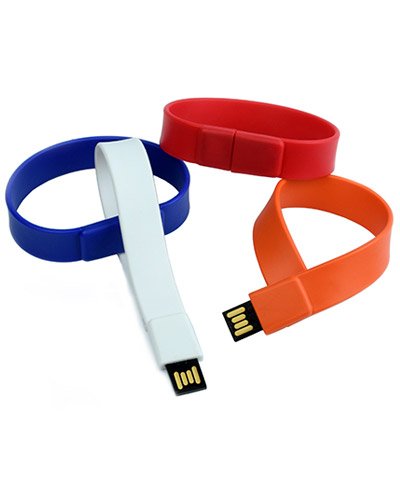 Pulseira Pen drive Personalizada