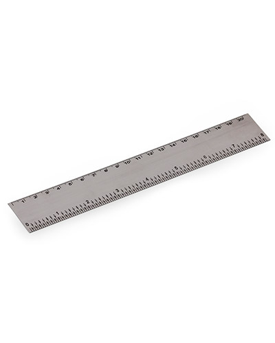 Brindes Personalizados - Regua de Aluminio Personalizada