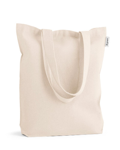 Sacola com algodao reciclado personalizada