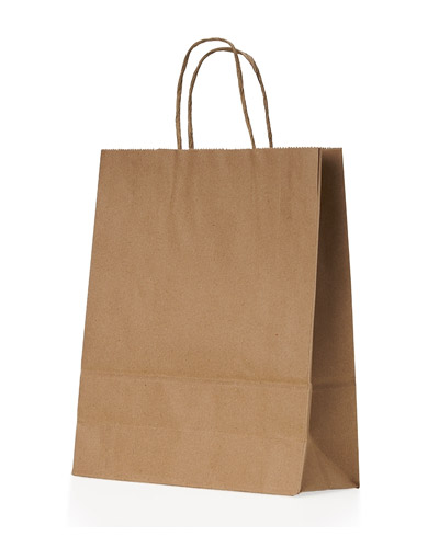 Sacola Kraft Media Personalizada para Brindes