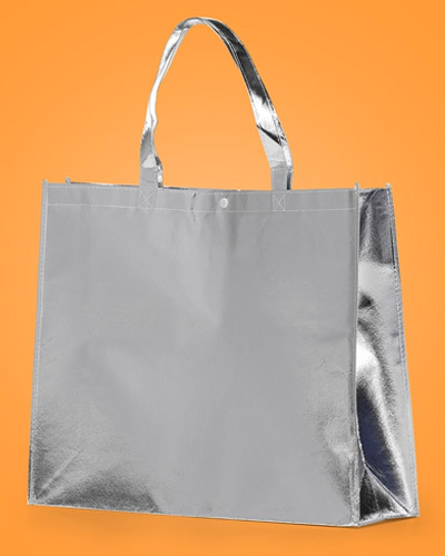 Brindes Personalizados - Sacola TNT Metalizada Para Brindes Personalizada