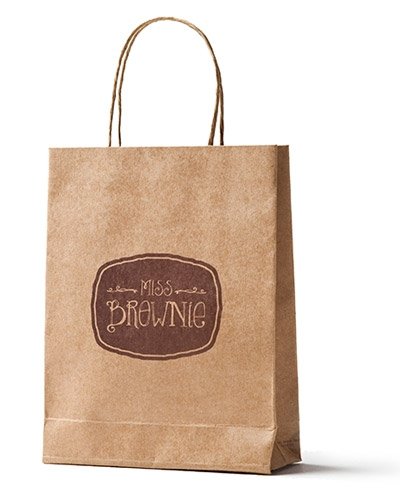 Sacolinha Kraft Personalizada