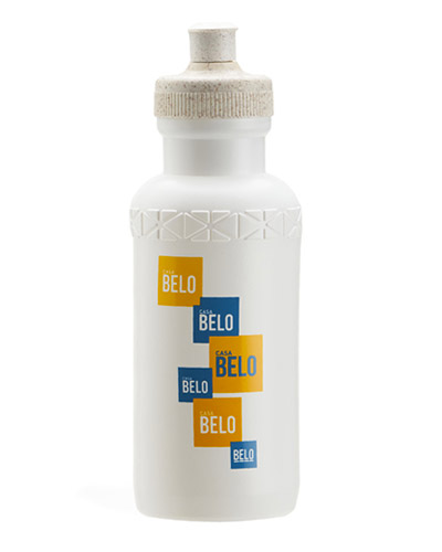 Squeeze com Tampa de Fibra de Arroz Personalizada